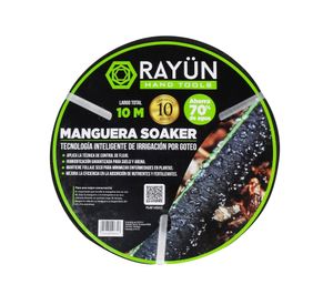Manguera Agri Soaker 1/2"x10m Rayun