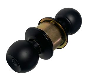 Cerradura pomo baño negro