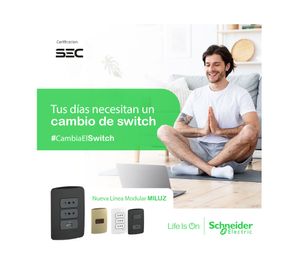 Módulo toma corriente 10A Miluz grafito Schneider Electric