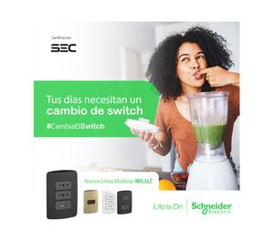 Tapa doble Miluz metal grafito Schneider Electric