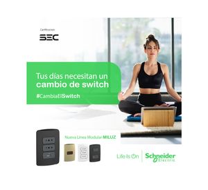 Placa triple Miluz grafito Schneider Electric