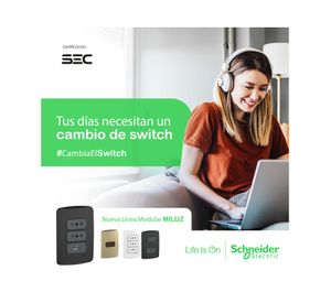 Tapa simple Miluz grafito Schneider Electric