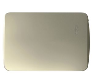 Placa ciega Miluz dorado Schneider