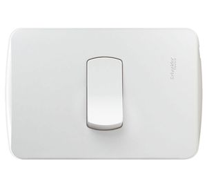 Interruptor doble 9/12 16A Miluz blanco Schneider Electric