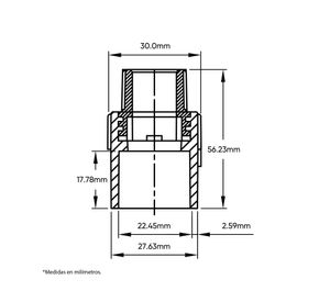 Terminal CPVC 3/4'' SO-HE Vinilit