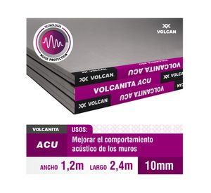Volcanita Acu BR 1.2x2.4 m 10 mm