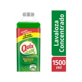 Lavaloza botella 1.5 litros limón Bio Activos Quix