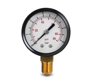 Manómetro Flowmak Radial 0-6 Bar 50 mm