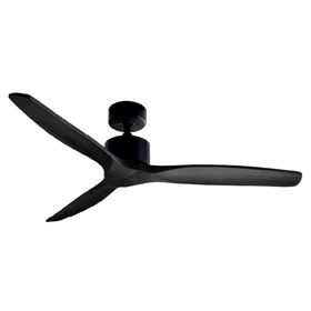 Ventilador de techo Aviador 52'' ajustable negro 38 W