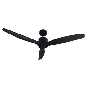 Ventilador de techo Aviador 52'' ajustable negro 38 W