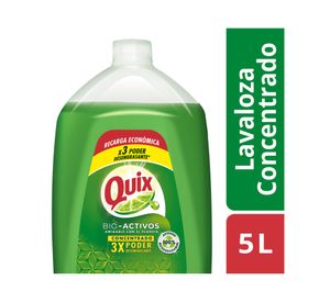 Lavaloza botella 5 litros limón Bio Activos Quix