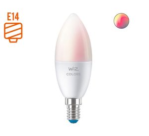 Ampolleta led Wiz vela 40W color E14