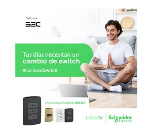 Placa armada tomacorriente doble 2P+T 10A Miluz gris Schneider