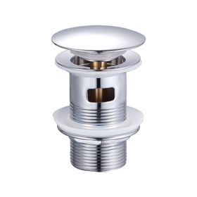 Desagüe 1 1/4'' con rebosadero cromo