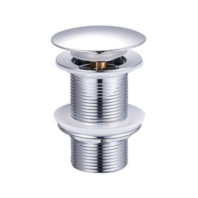 Desagüe 1 1/4'' sin rebosadero cromo