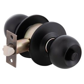 Cerradura cilíndrica 101 baño negro Oister
