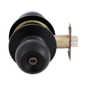 Cerradura cilíndrica 101 baño negro Oister
