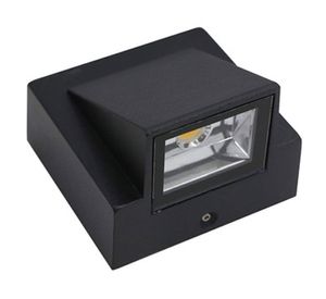 Aplique LED 1L luz cálida negro Pro-Lighting