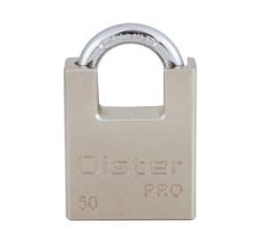 Candado seguridad exterior fierro 50mm PRO Oister