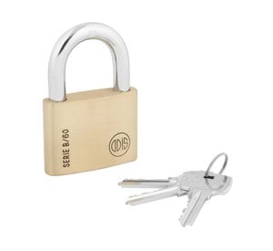 Candado interior bronce sólido 0.3 mm Serie B