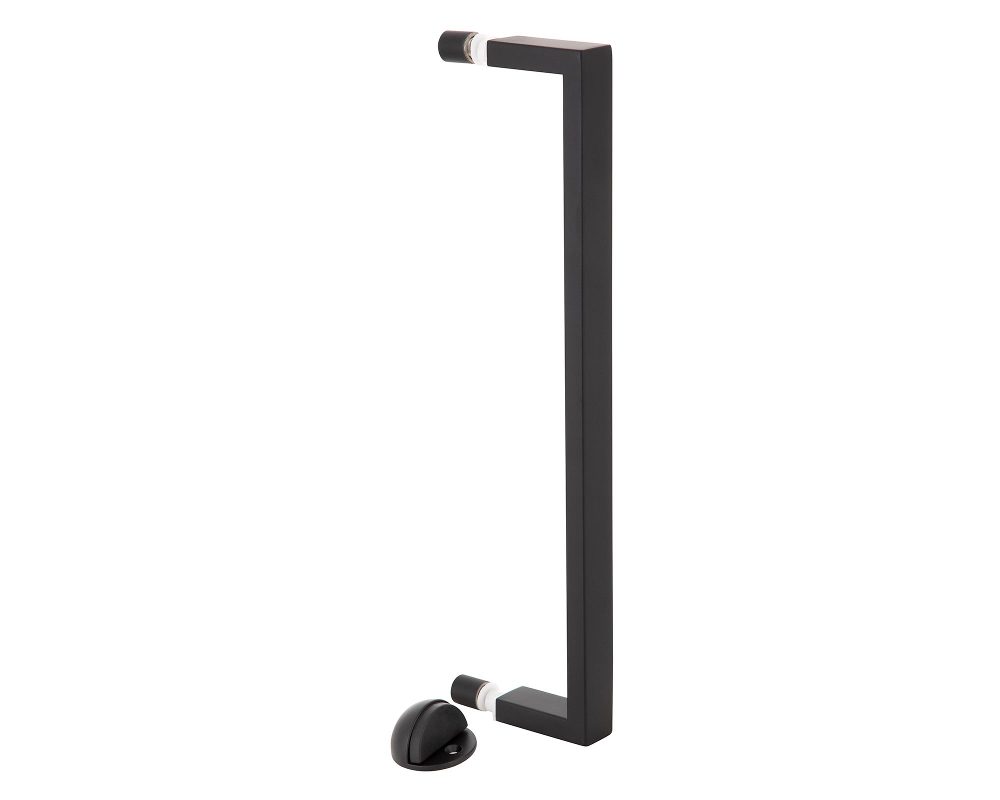 Manillón acero Milano 36 cm y Tope Medio negro | Easy.cl