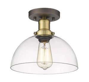 Lámpara techo 1L E27 Vienna vidrio