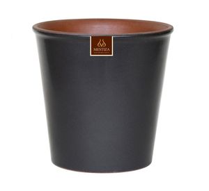 Maceta Zaia 20 cm gris mate