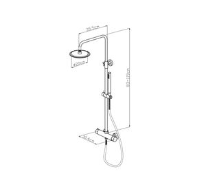 Columna ducha Copper