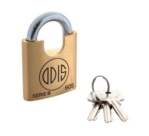 Candado seguridad exterior bronce 60mm B60S Odis