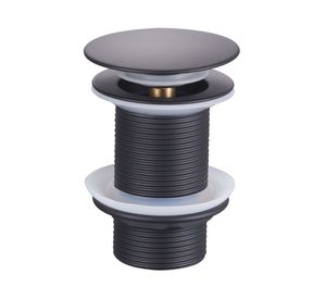 Desagüe 1 1/4'' sin rebosadero negro