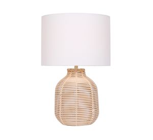 Lámpara sobremesa 1L E27 Doris botánica