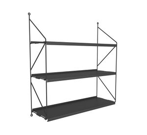 Repisa Angolo negro Ducasse Industrial