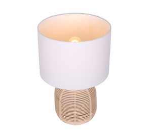 Lámpara sobremesa 1L E27 Doris botánica