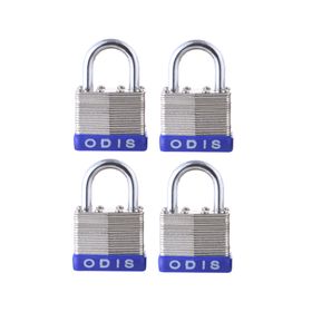 Candado interior x4 acero zincado 40 mm Laminado