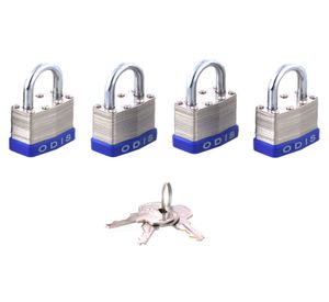 Candado interior x4 acero zincado 40 mm Laminado