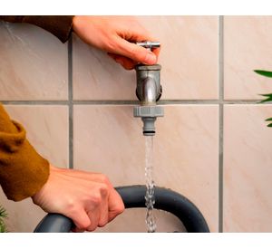 Adaptador macho 3/4" plástico Gardena