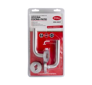 Cerradura embutida Mónaco 12 mm Poli