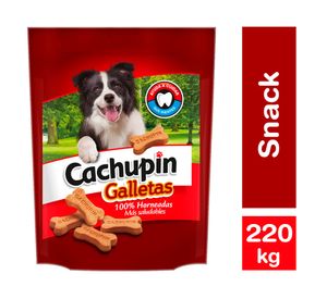 Snack perro 220 g Galleta adulto Cachupin