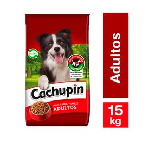 Alimento perro 15 kg adulto carne Cachupin