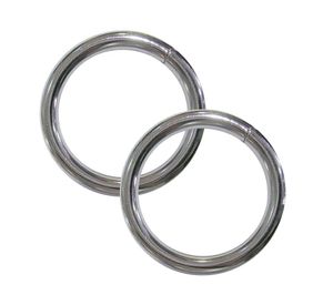 Argolla 5x30 mm 2 unidades gris