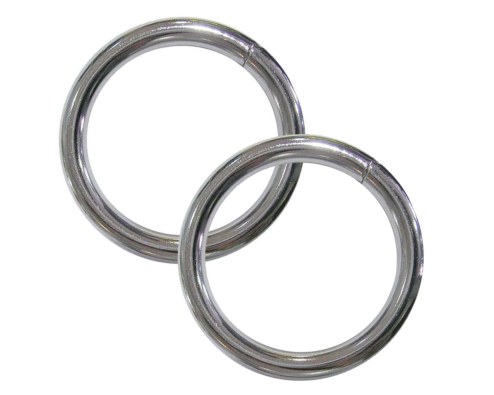 Argolla 5x30 mm 2 unidades gris