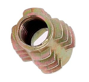 Inserto madera M6 x 10 2 unidades