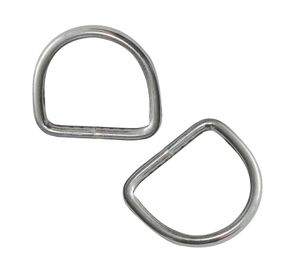 Argolla 4x40 mm 2 unidades Tipo D gris