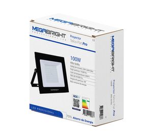 Proyector led 100W luz cálida negro