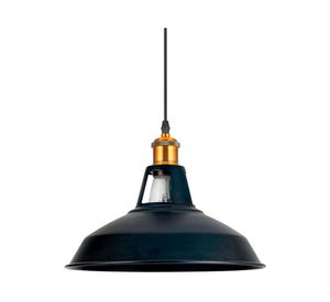 Lámpara colgar 1L E27 Vintage Industrial mate