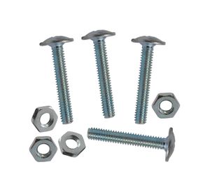 Perno cabeza lenteja con tuerca M4x40 y 50 4 un.