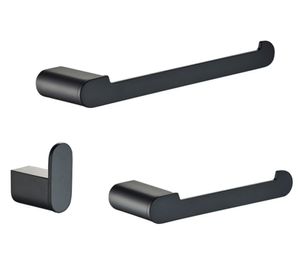 Set de baño Style negro 3 piezas