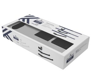 Set de baño Style negro 3 piezas