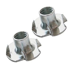 Tuerca anclaje mueble 3/8"x12.7 mm 2 un.