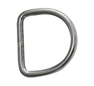 Argolla 4x25 mm 2 unidades Tipo D gris